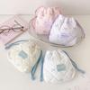 Bowknot Makeup Lipstick Storage Bag Large Capacity Cosmetic Bag Portable Women Wallets