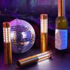 Gold Silver Handheld Strobe Lights Rechargeable Bottle Service Lights  KTV Party