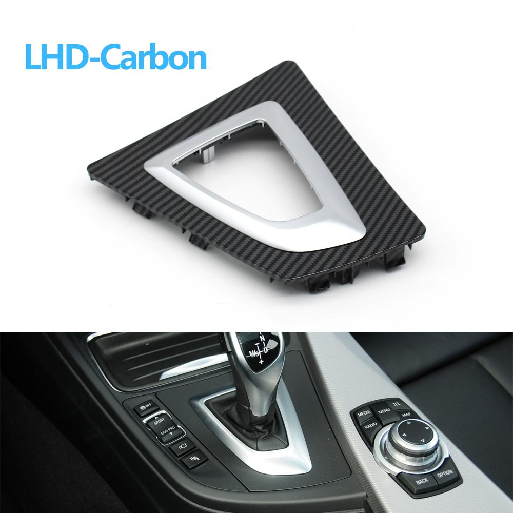 LHD RHD Car Shift Lever Bezel Trim Gear Selector Switch Shifter Cover For BMW 3 4 Series F30 F31 F34 F35 F32 F33 F36 51169234131