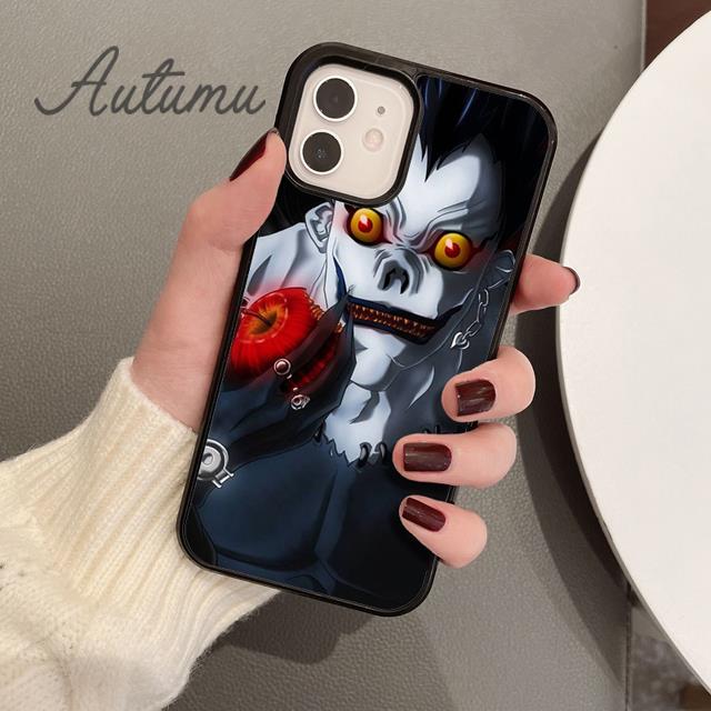 Death Note Anime Phone Case for iPhone 11 12 13 14 Pro Max Mini X XR XS SE 2020 5 6S 7 8 Plus Samsung Galaxy S21 S22 Cover Shell