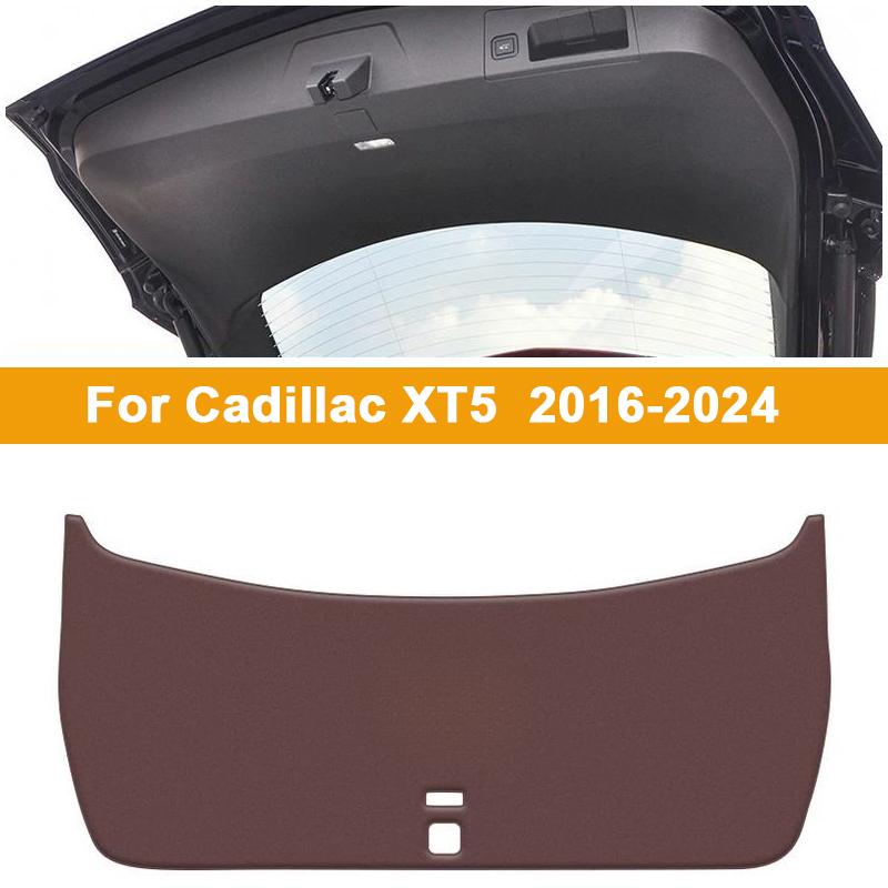 Fit Car Trunk Mat for For Cadillac XT4 XT5 XT6 2016-2025 Tailgate Boot Liner Pu Leather Waterproof Anti-Kick Accessories