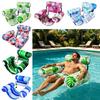 Fabric Cover Floating Bed Recliner Design Swim Floating Raft New-style Water Hammock  Pool Use