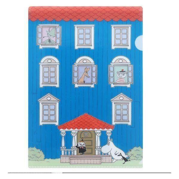 Sunstar Clear File Folder with Envelope Moomin  Snoopy