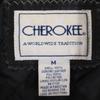 Cherokee Cotton Filling Leather Jacket M Black Genuine Leather Women Used
