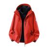 Men Women 3-in-1 Detachable Waterproof Windproof Hiking Jacket With 90% Duck Down Liner Camping Trekking Outdoor Adventure