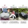 Oxford 210D Outdoor Wasserdicht Runde Möbelabdeckung Sofa Esstisch Schutz Terrasse Regen und Schnee Mahlzeit Zhuo Staubschutz