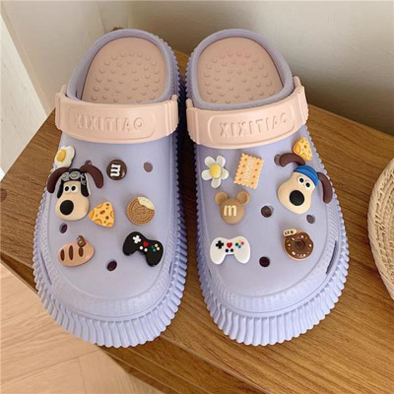 Women's Height-Boosting DIY Closed-Toe Platform Sandals