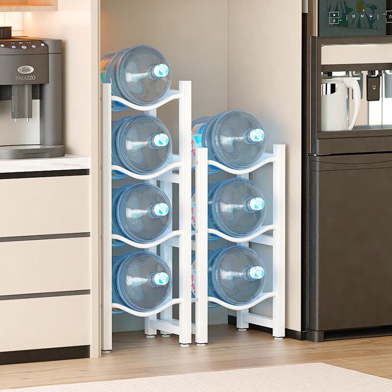 3-Tier Floor-Standing Water Bottle Storage Rack
