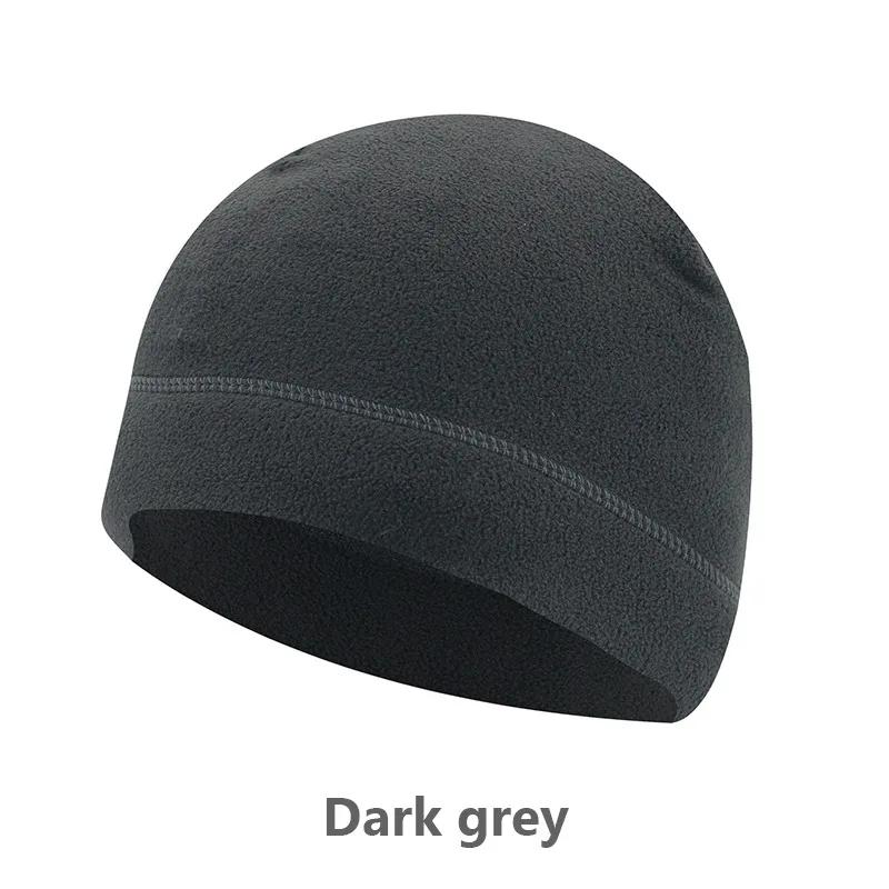 Cold Proof and Warm Outdoor Sports Headcover Fleece Ski Cap Riding Cap Running Hats Cycling Skull Caps for Men and Women