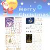 Festive Christmas Themed Earrings Gift Box With Heart And Geometric Designs For Women
