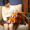 New Pap Series Panda Fox Plush Toy Panda Doll Simulated Bear Doll Doll Children Birthday Gift