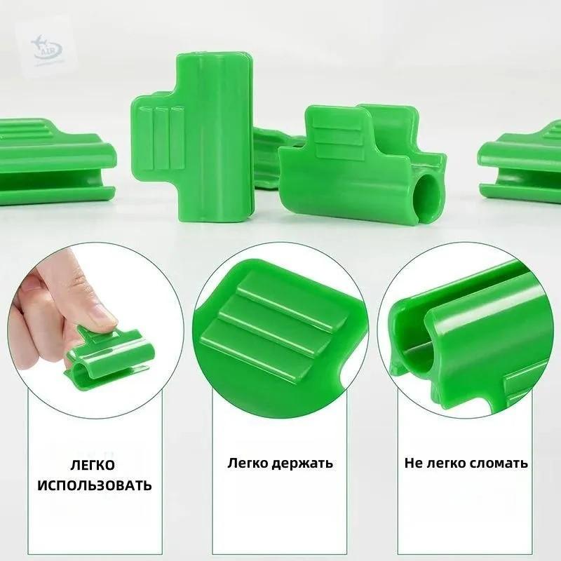 Greenhouse Accessories Greenhouse Clip Plastic Film Card Warm Room Film Sunshade Net Insect Net Fixing Clip 11mm 30pcs