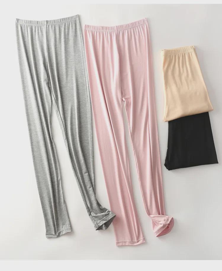 Women's Modal Autumn Leggings: Slimming, Elastic Cotton, Warm, Plus Size Options