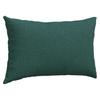 Sofa Cushions 2 Pcs Dark Green 50 X 30 Cm Fabric