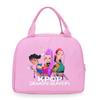Cartoon Animation Academy Meal Bag Student Thermal Insulation Lunch Box Bag Office Workers Handheld Bento Bag