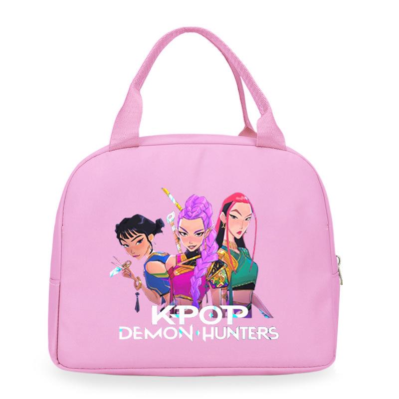 Cartoon Animation Academy Meal Bag Student Thermal Insulation Lunch Box Bag Office Workers Handheld Bento Bag