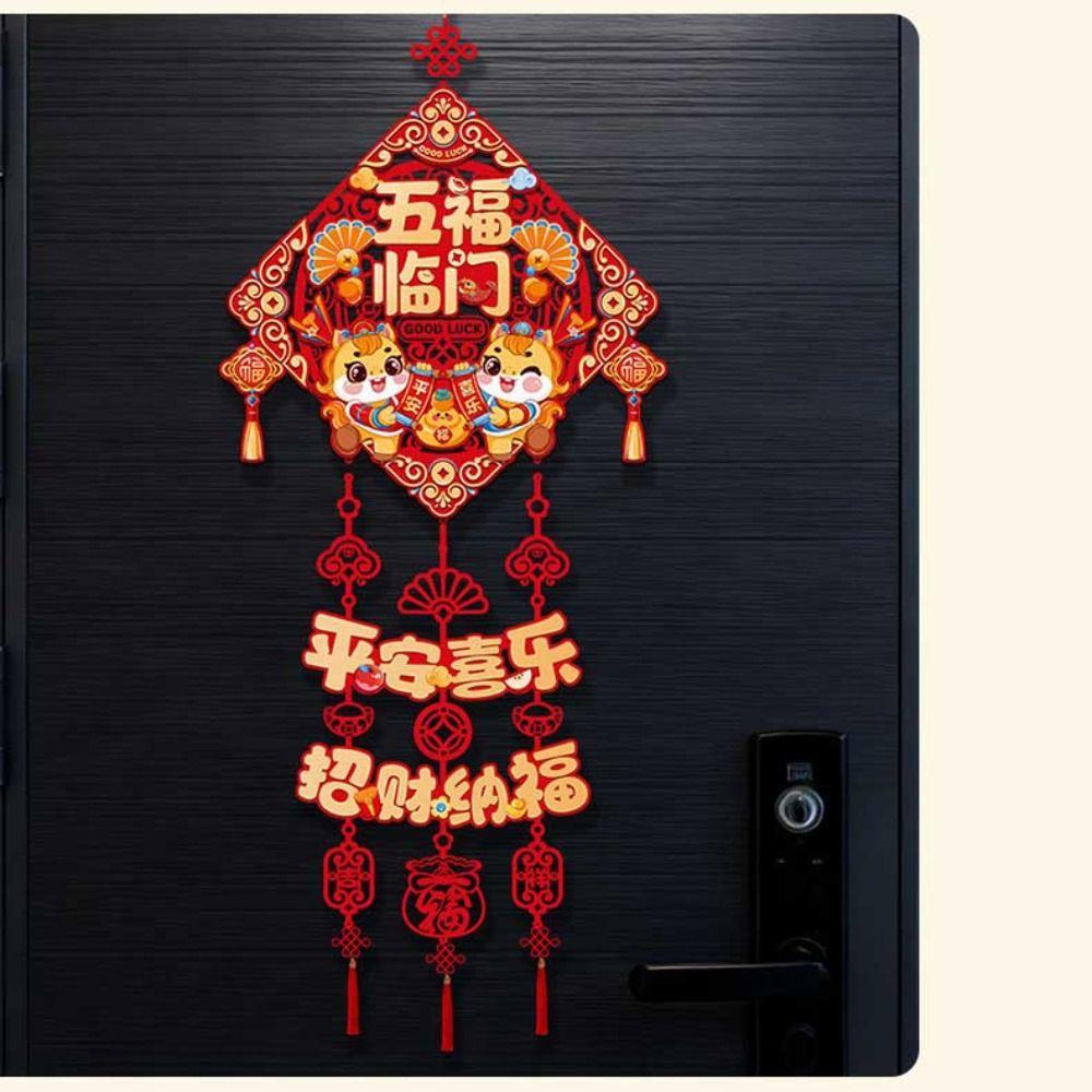 Horse Chinese Hanging Ornament Red Fortune Hanging Ornament For Spring Festival Traditional
