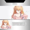 Line Art Anime Oversized Mouse Pad Twodimensional Office Desktop Nonslip Mat Esports Gaming Computer Keyboard Mat
