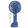 Portable Rechargeable Mini Fan Handheld Fans With Base Summer Outdoor 3 Speed Adjustable Cooling Fan With Phone Holder