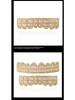 Zircon-Encrusted Irregular Hip-Hop Grillz Jewelry