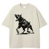 2026 Men T-Shirt Streetwear QUARTER 24 Cerberus Graphic