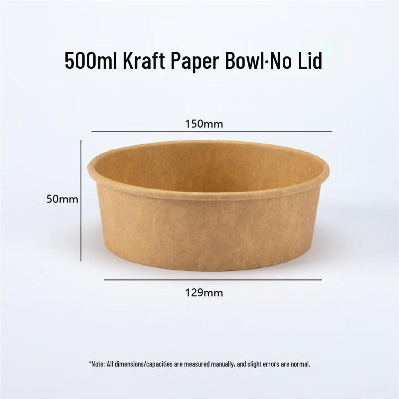 Einweg-Kraftpapier-Mikrowellen-Lebensmittelbehälter