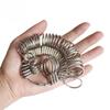 Finger Ring Alloy Metal Meter Gauge Tools Measure Size For Jewelry Tools For Or Us Uk Eu Hk Japan Korea
