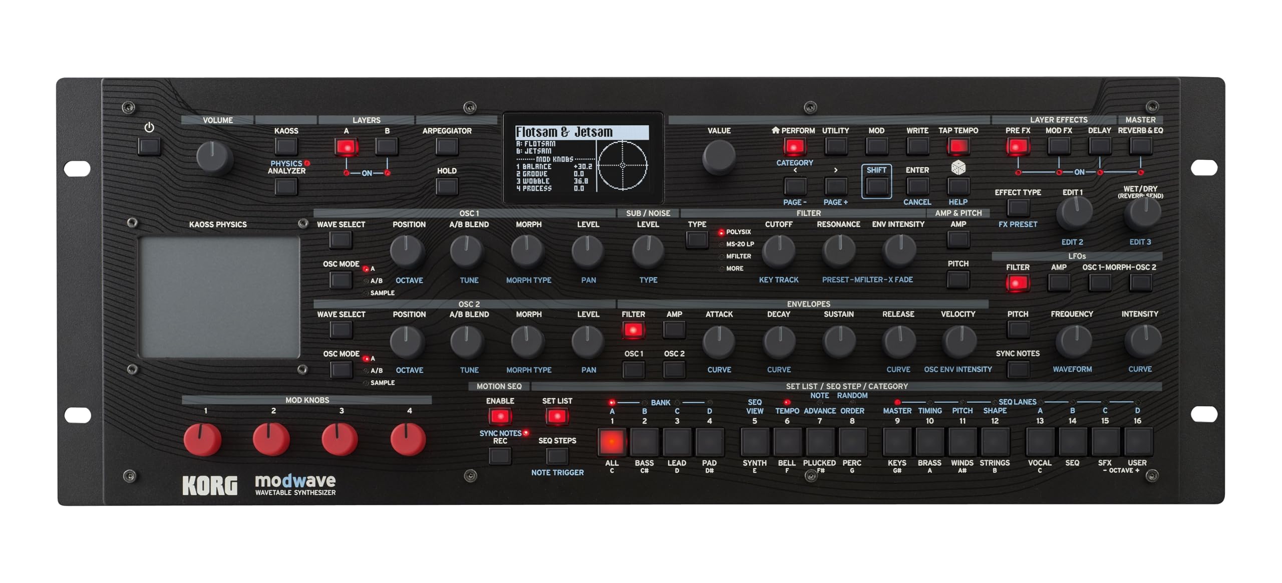 

Модуль KORG WAVETABLE SYNTHESIZER KORG/modwave (МОДВЕЙВ-М)