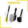 3Pcs Car Tire Brushes Auto Detailing Wheel Cleaner Lightweight Versatile Easy Carrying Efficient