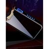 High End Luxury New Ignition Arc USB Electric Lighter Metal Rechargeable Cigar Lighter Battery Display Big Flame Lighter Gift