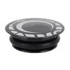 Housse anti-poussière creuse pour manivelle de vélo de montagne en alliage d'aluminium noir, accessoire de vélo
