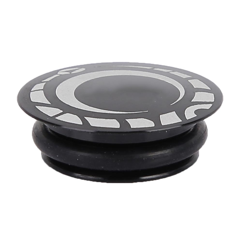 Housse anti-poussière creuse pour manivelle de vélo de montagne en alliage d'aluminium noir, accessoire de vélo