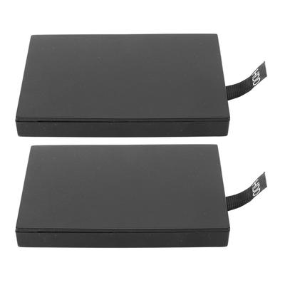 2Pcs Console Internal Hard Drive Enclosure for XBOX 360 Slim Replacement HDD Case Shell  (Not