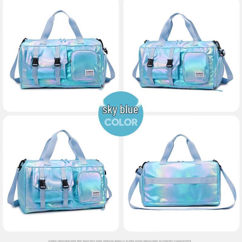 

Travel Yoga Duffel Bag with Separate Shoe Compartment 20L