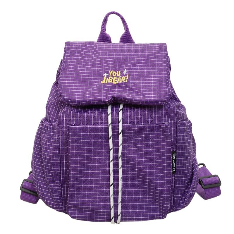 Schoolbag Casual Lightweight Versatile Women's Backpack 1011 New Travel Backpack Canvas Mini Sports Hiking Bag
