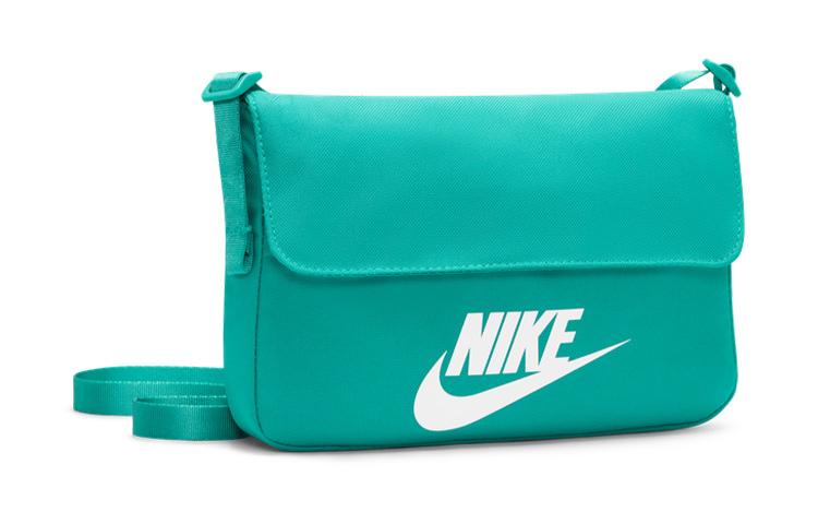 Men's Bag Nike Fabric Crossbody Bag, Shoulder Bag Unisex Sea God Green