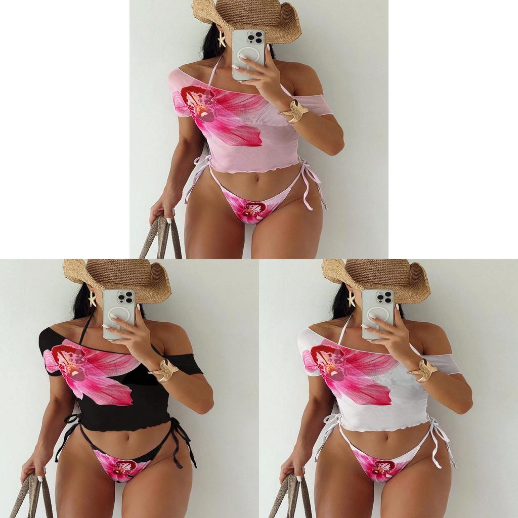 Ladies Foldable Straw Hat With Large Brim And Sunshade For Vacation And Poolside
