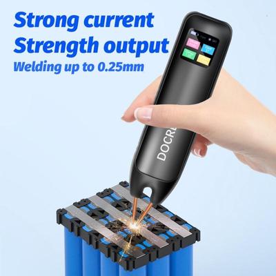Battery Spot Welder, 1.3'' LCD 99 Gear Adjustable Handheld Spot Welder,Auto and Manual Mode Mini Portable Spot Welder, Spot Welder for 18650 Battery