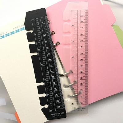 3-teiliges dickeres, präzises Lesezeichen-Lineal aus PVC, praktisches, präzises Scrapbook-Lineal für Studenten