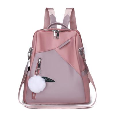 Daily Backpack Women Spacious Multi Pockets Fashion Casual Versatile Knapsack Travel Waterproof Oxford Women's Shoulder Bag
