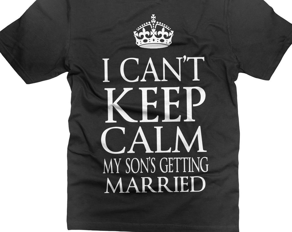 My Son's Wedding T-Shirt: Groom Family Matching Tee