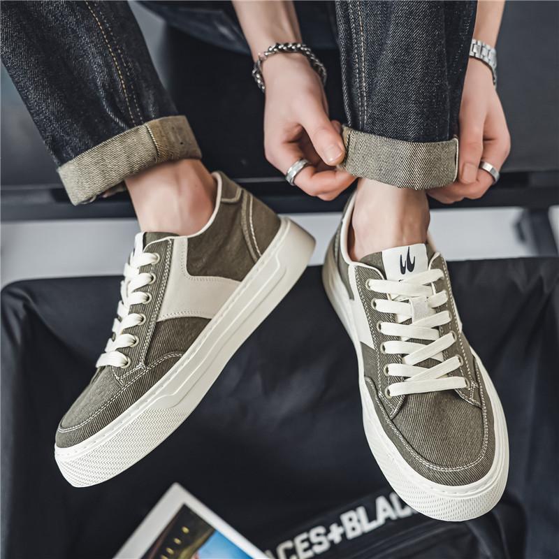 Loafers Platform Sports Shoes Shoes for Men Casual Sneaker Soft and Comfortable Canvas Skateboard Sports and Leisure Ventilate