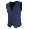 2025 Summer New Male Trendy Korean Edition Slim Fit Vest Coat, Suit Vest, Large 5XL Vest