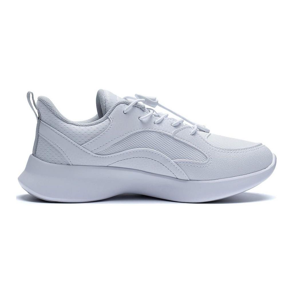 Li Ning Youth Sports Lifestyle Series Ling Yue 3.0 Comfortable Versatile Non-Slip Casual Shoes Kids Casual Shoes White YKCT032-3