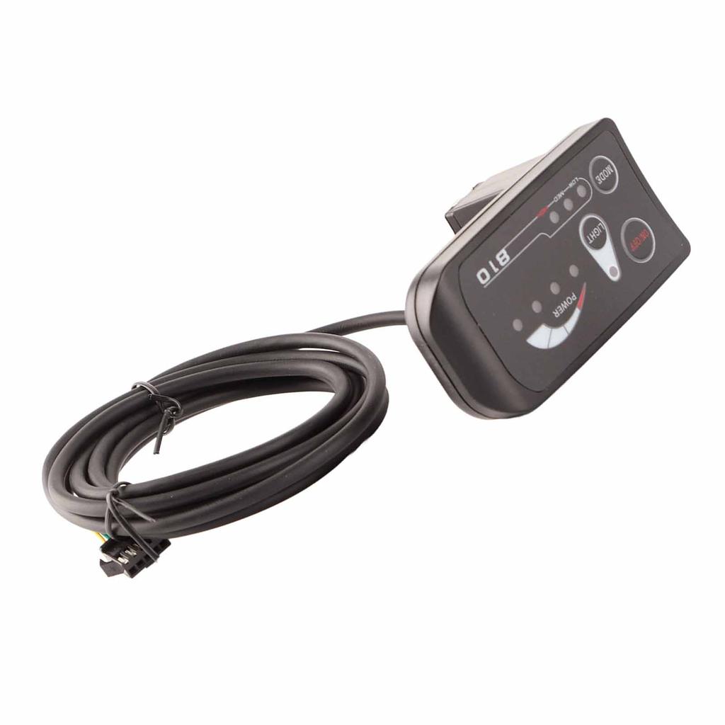 48V LED810 Instrumentenanzeige Messgerät Panel Wasserdicht für Elektrofahrrad E-Scooter