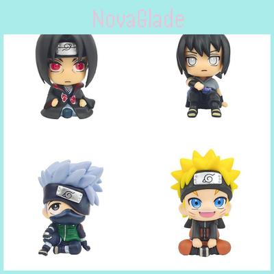 Naruto Pvc Collectible Figurine Set With Pose For Desk Decor