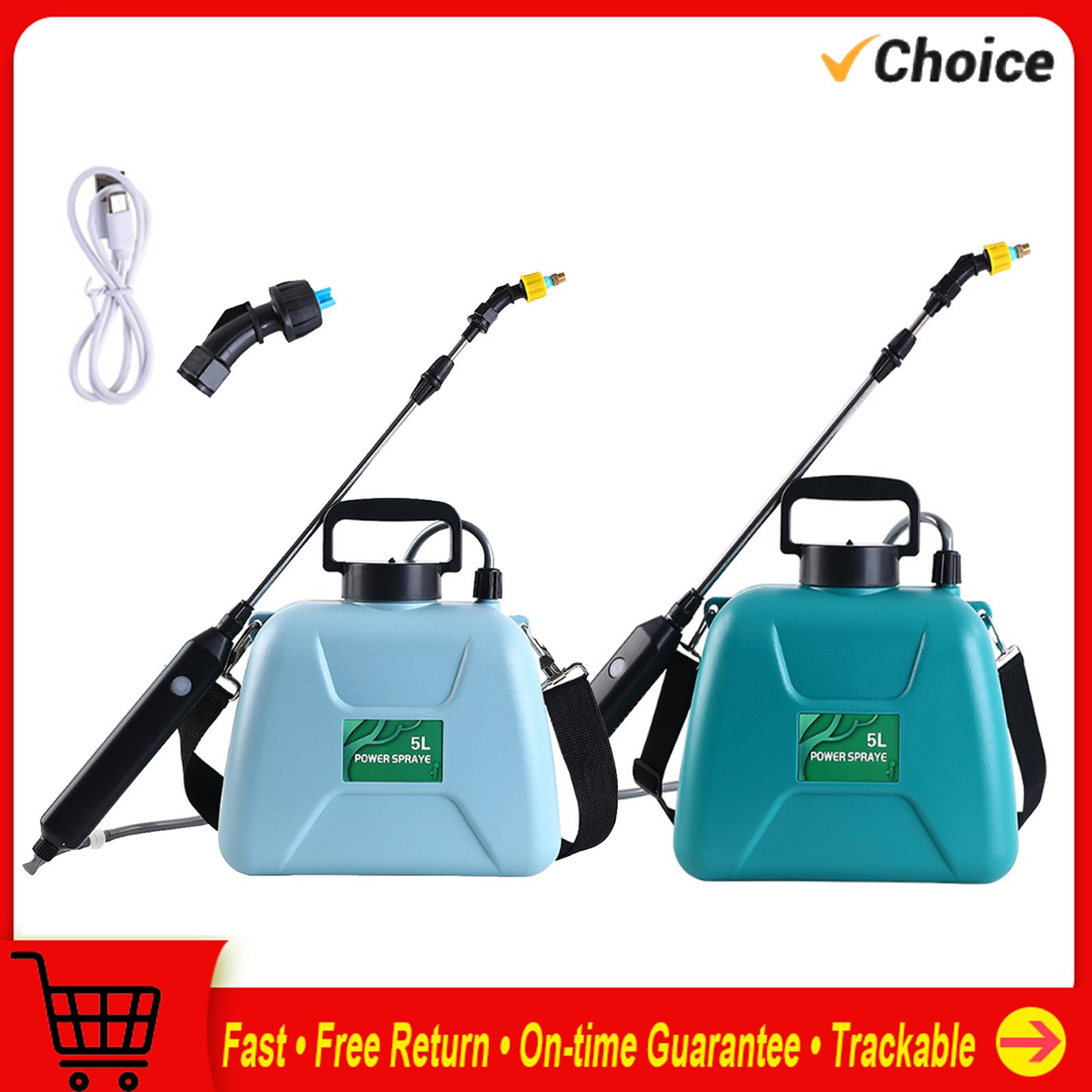 

5L Sprinkler Handheld Electric Sprayer Agriculture Tools Watering Atomizing Watering Bottle Water Sprayer Garden Plants