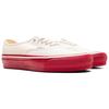 Vans Premium Authentic White Red Midsole - VN000EBNYF9