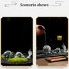 1Set Chinese Style Stone Dragon Aquarium Micro Landscape Decoration Fish Tank Ornaments Fishbowl Accessories Home Desk Ornament