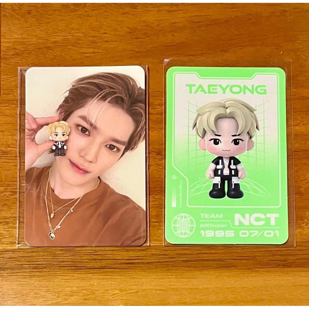 Used NCT127 Taeyeon  CCOMAZ Random Figure Trading Card